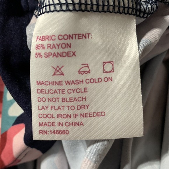 Kimi + Kai Women's Kathryn Maternity Dress Size S Flounce Hidden Nursing Panels - Picture 10 of 10